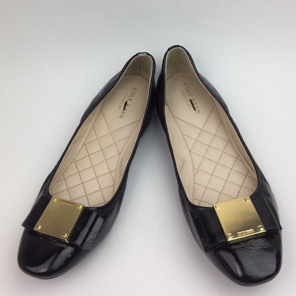 COLE HAAN Tali' Bow Ballet Flat sz 8 - Picture 7 of 13